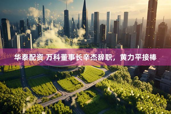 华泰配资 万科董事长辛杰辞职，黄力平接棒